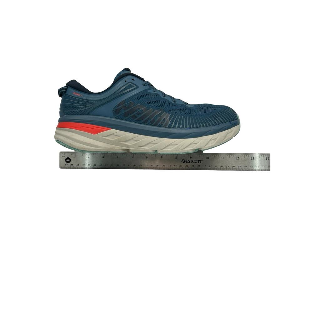 Hoka One One Bondi 7 Mens Size 12.5 Sneakers Gym Running Training Activewear - Picture 2 of 13